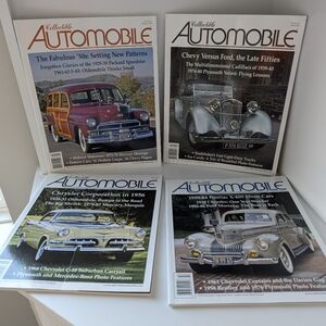 Collectible Automobile Magazine Set 2023